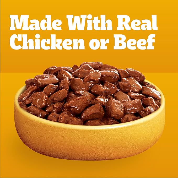 Pedigree Choice Cuts In Gravy Adult Soft Wet Dog Food 18-Count Variety Pack, 3.5 oz Pouches