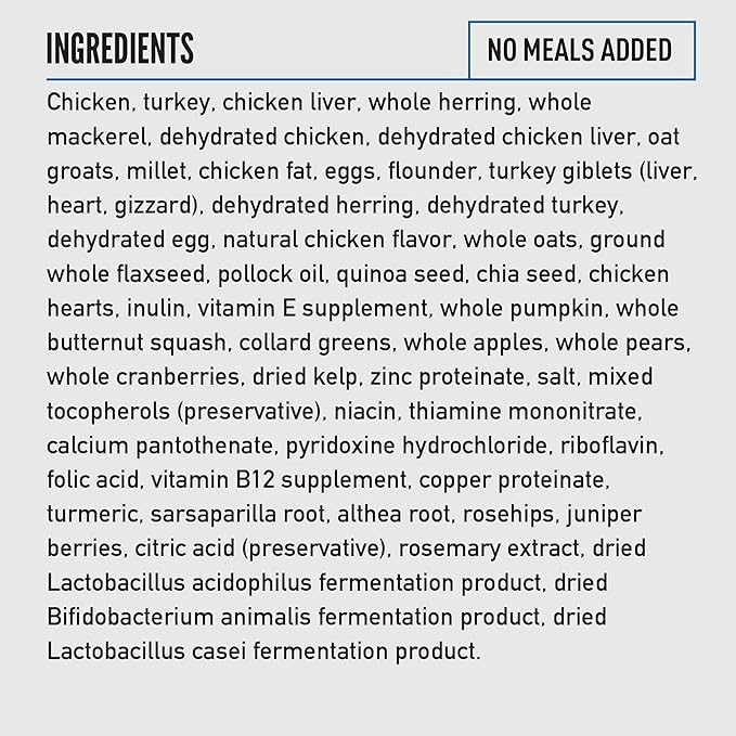 ORIJEN Amazing Grains Original Dry Dog Food, High Protein Dog Food, Fresh or Raw Ingredients