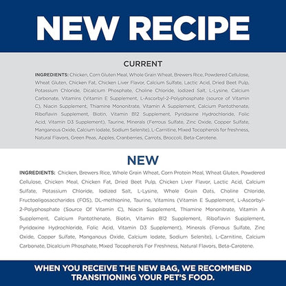 Hill's Science Diet Light, Adult 1-6, Weight Management Support, Dry Cat Food, Chicken Recipe, 16 lb Bag