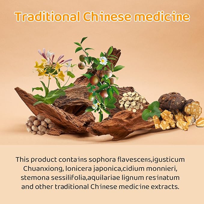 Cat & Dog Shampoo and Conditioner,Natural Chinese Medicine Shampoo，Relief Itchy Dry Skin Erythema Papules Pustules