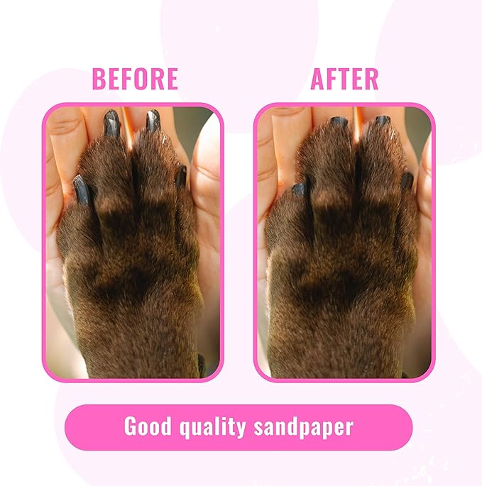 Dog Nail File, Dog Nail Board, Dog Nail Buffer, Dog Toenail Grinder, Dog Treat Nail File Board - Dog Scratching Board for Nails, Dog Filer for Nails, Lima De Uñas para Perros, for All Breeds