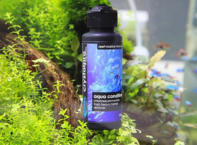 Aqua Conditioner - Treats 1250 Gallons - Aquarium Water Conditioner - Neutralizes Chlorine and Ammonia 4.2 Oz