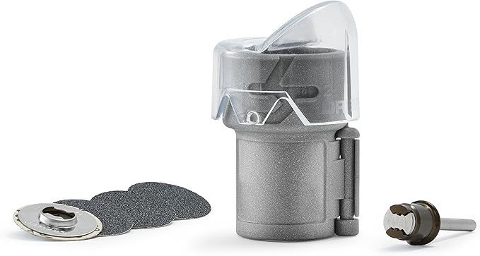 Dremel PawControl Dog Nail Grinder and Trimmer- Safe & Humane Pet Grooming Tool Kit & AT01-PGK Pet Grooming Nail Guard Attachment