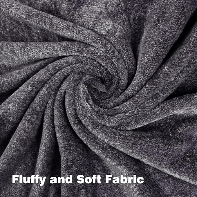 Onarway Dog Blanket Washable for Puppy: 4 Packs Dog Blankets 40”x28” - Fluffy Soft Small Throw for Cat Puppy Kitten Dogs - Fleece Pet Blankets for Bed Sofa Car and Indoor - Purple