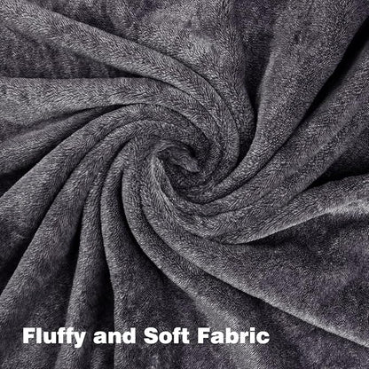 Onarway Dog Blanket Washable for Puppy: 4 Packs Dog Blankets 40”x28” - Fluffy Soft Small Throw for Cat Puppy Kitten Dogs - Fleece Pet Blankets for Bed Sofa Car and Indoor - Purple