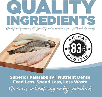 NutriSource Element Series Open Waters Dry Dog Food, Haddock, Trout and Duck, 4LB