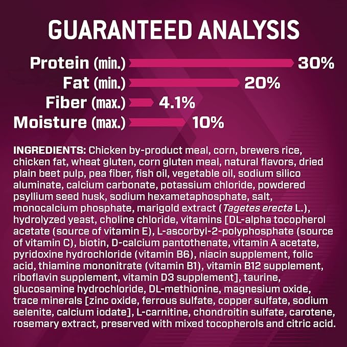 Eukanuba Premium Performance 30/20 Sport Dry Dog Food, Dry Dog Food with Protein and Fat to Support Optimal Energy, 28 lb Bag