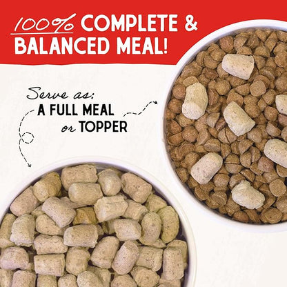 Stella & Chewy's Freeze Dried Raw Purely Pork Meal Mixer  Dog Food Topper for Small & Large Breeds  Grain Free, Protein Rich Recipe  18 oz Bag