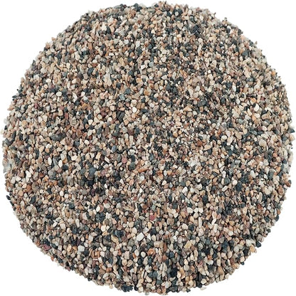 100% Natural Sand, Multi-Purpose Mixed Silica Sand for Fire Pits, Aquariums, and Landscaping, 5LB Large