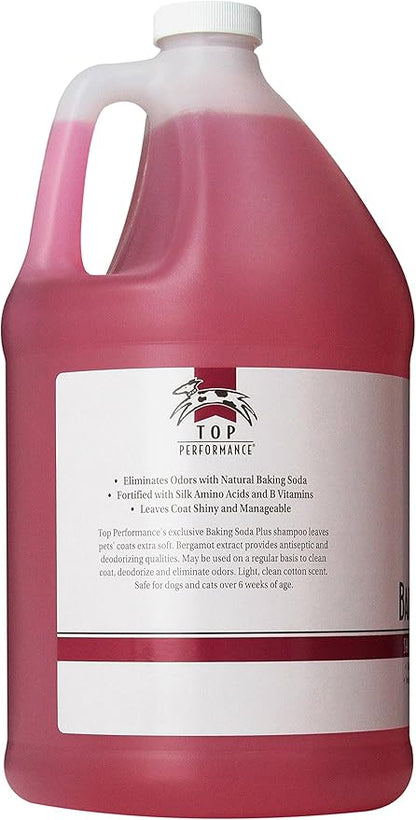Top Performance Baking Soda Plus Dog and Cat Shampoo, 1-Gallon