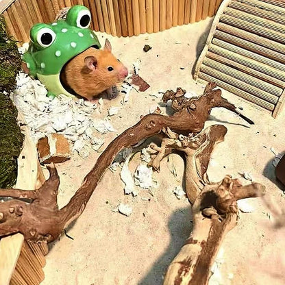 DR.DUDU Hamster Bath Sand, 2.8lb Dust Free Desert Sand or Potty Litter Sand for Hamster Chinchillas Gerbil Syrian Mice Small Animals (Beige, Flower Smell)