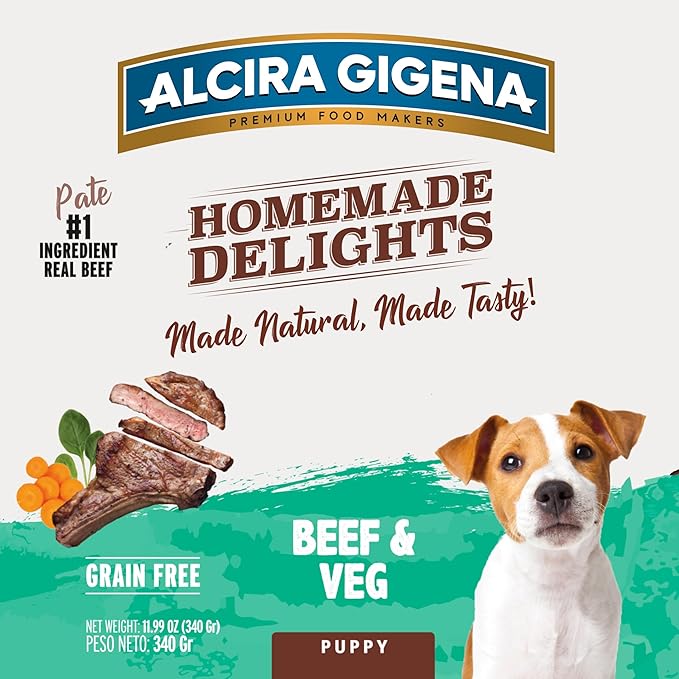 Dog Wet Food (Beef and Veg - Puppy) - (Pack of 12)