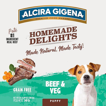 Dog Wet Food (Beef and Veg - Puppy) - (Pack of 12)