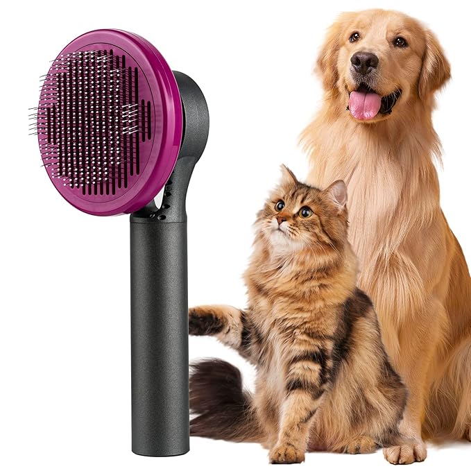 Dog Brush for Shedding, Small Deshedding Dog Brush, Dog Shedding Brush Dog Bath Brush Supplies for Removing Loose Hair.