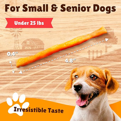 Gootoe Soft Turkey Tendon Dog Treat_atural Chewy Snack, 100% USA-Sourced, Premium Training Chew, Hypoallergenic, Reseal Value Bag, Ideal for Small& Senior Dog, Soft Strip Jumbo Pack, 1 lb (Pack of 1)