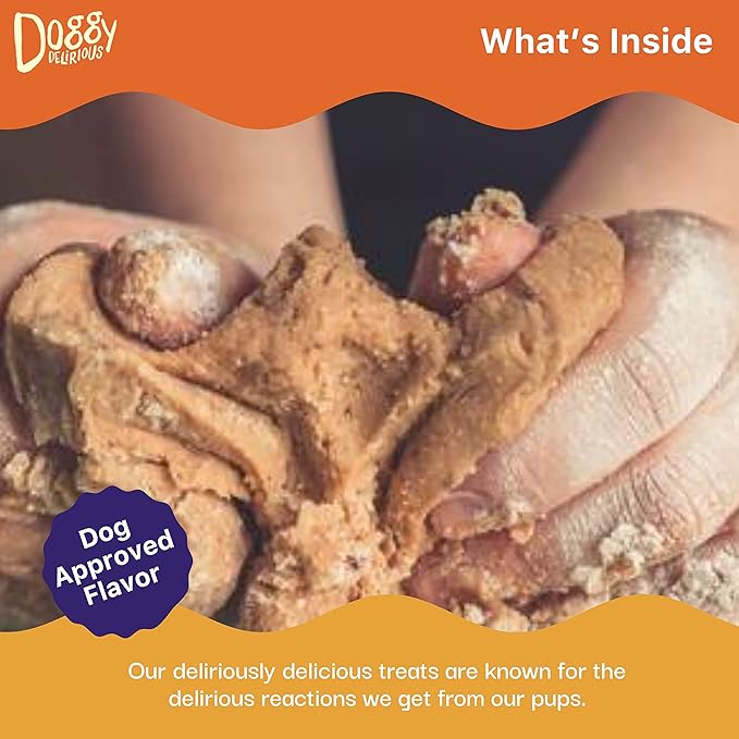 Crunchy Dog Treats  for All Pet Sizes, Breeds  All-Natural Puppy Treat  100% Human-Grade  Delicious Pet Treat Bones, Snacks for Dogs  BBQ Maple Bacon, 16 Oz.