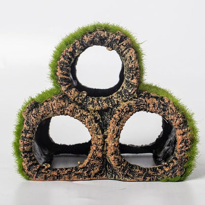 Fish Tank Decorations Aquarium Décor Resin Artificial Tree Trunk Root (C)