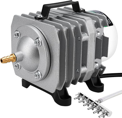 950/1110GPH Aquarium Air Pump,Fish Tank Air Pump with Adjustable Flow,3600/4200L Multi Purpose Commercial Air Pump for Aquarium,Pond,Hydroponic