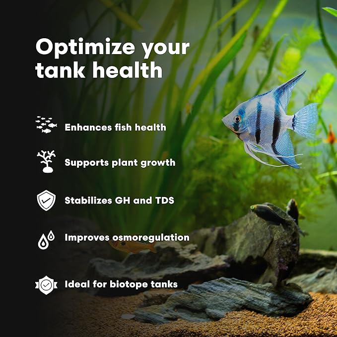 Brightwell Aquatics Remineralīz-P – Restores GH & TDS for Freshwater Aquariums, Replenishes Essential Minerals for RO & Distilled Water, Supports Fish & Plant Health, 20kg