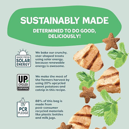 Shameless Pets Crunchy Cat Treats - Kitty Treats for Cats with Digestive Support, Natural Ingredients Kitten Treats with Real Ingredients, Healthy Flavored Feline Snacks - Variety Pack, 3-Pk