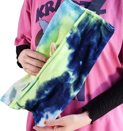 LIKZINWA Bearded Dragon Sling Carrier, Small Animal Carrier Lizard Carrier and Reptile Carrier with Adjustable Strap