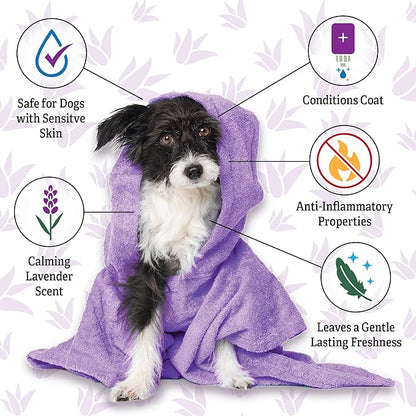 Espree Calming Lavender & Chamomile Shampoo & Conditioner, Soothes & Relaxes with Lavender, Moisturizes with Aloe Vera, Anti-Inflammatory Chamomile, Dry & Sensitive Skin, Gentle Pet Grooming, 20oz