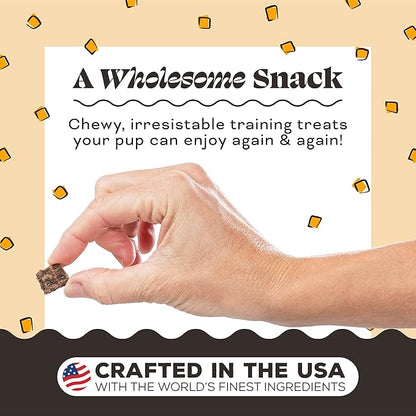 Primal Beef Jerky Dog Treats Made with Beef Bone Broth for Dogs, Give Pieces a Chance, Training Treat for Dogs, 4 oz (Pack of 2)