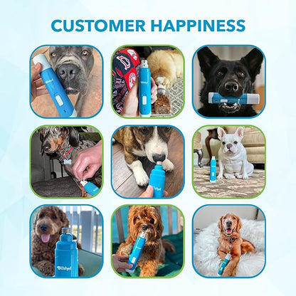 Boshel Pet Nail Grinder for Dogs, Dog Nail Grinder Quiet Noise, Dog Nail Trimmers for Large Dogs to Small Puppy & Cats, Nail Clippers for Dogs, Dog Nail File, Dog Nail Trimmer, Dog Toenail Grinder