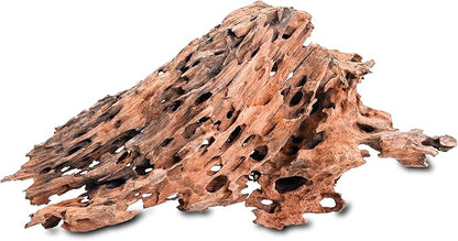 Natural Wood Driftwood for Aquarium Fish Tank Decor,Assorted Driftwood Trunk Branch for Reptile Tank Decor (SHP-XM Driftwood XL(14 to16 Inch)-Pack of 1)