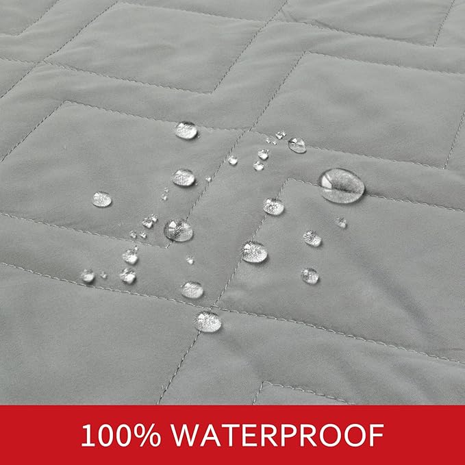 Moonsea Waterproof Dog Blanket Antislip Couch Cover for Dogs Washable Bed Cover Pet Sofa Couch Furniture Protector Cover for Kids Children Dog Cat(30" X 70")
