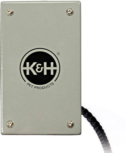 K&H Pet Products Snuggle-Up Bird Cage Heater, Bird Cage Accessory, Exotic Avian Warming Panel for Small Exotics Like Parakeet, Cockatiel, Canary - Small 5 X 3in Gray 12V