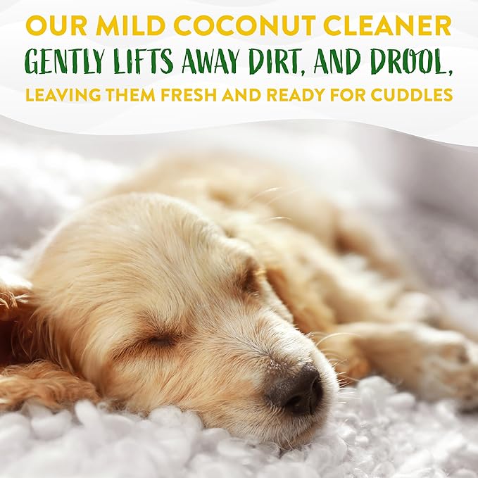 TropiClean Hypoallergenic Dog Wipes for Paws and Butt | Fragrance Free Dog Grooming Wipes | Safe for The Face | Puppy & Cat Friendly | 400 Count