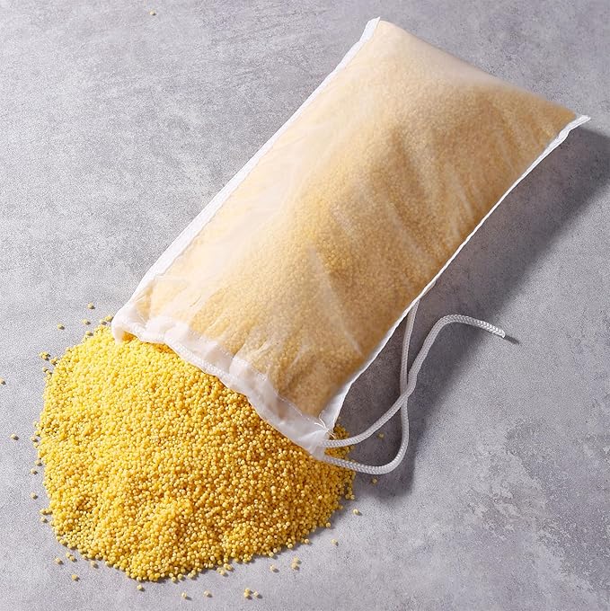 6Pack Fine Media Filter Bag for Aquarium 180 Micron Extra Fine Drawstring Filter Bags Reusable Nylon Media Bags for Fish Tank(Fine,3.5''x8.2'')