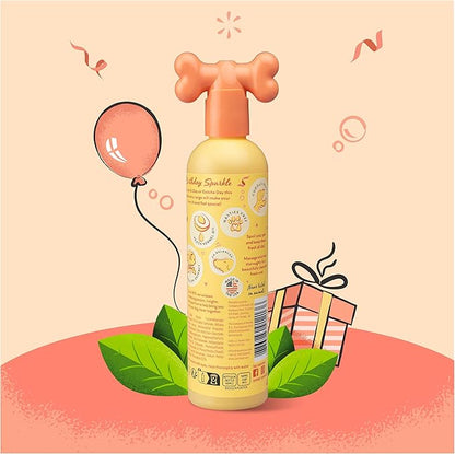 Pet Head Birthday Sparkle Dog Shampoo | Cotton Candy Scent | Shampoo for Dogs with Sensitive Skin | Dog Birthday Present | Vegan | Gentle Formula for Puppies | Made in USA | 10.1 fl. oz.