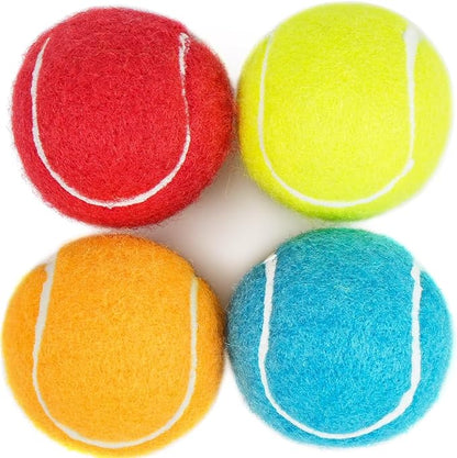 PrimePets Mini Tennis Balls for Dogs, 2 Inch Squeaky Dog Toys, Interactive Dog Toy Balls for Indoor Outdoor, Dog Squeaky Toys for Small & Medium Dogs