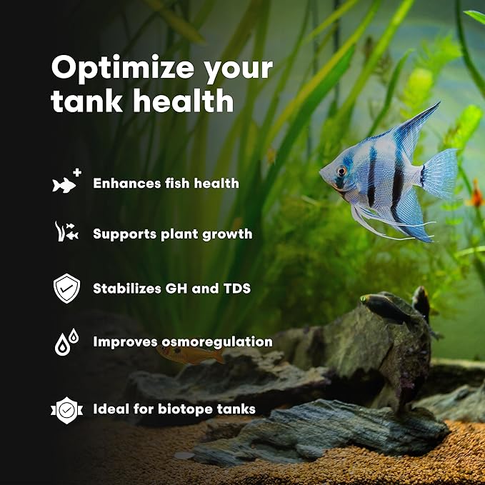 Brightwell Aquatics Remineralīz – Restores GH & TDS for Freshwater Aquariums, Replenishes Essential Minerals for Soft Water, Supports Fish & Plant Health, 20L