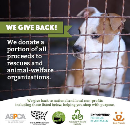 Dog Wipes | Grooming Pet Wipes for Dogs (Cat Wipes), Eye, Ear & Paw Puppy Wipes, Deodorizing, Hypoallergenic, Natural Extracts & Fragrance Free, Extra Thick & Soft, Supports Rescues