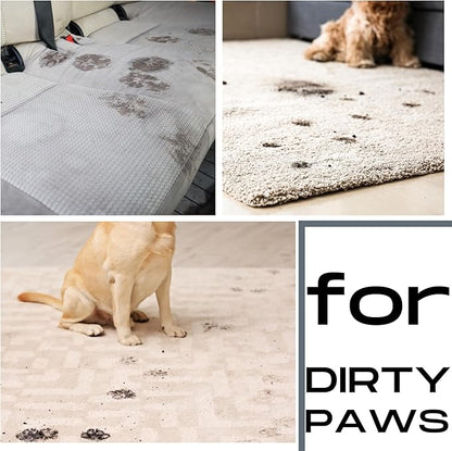 Push and User-Ready, On-The-Go Unscented Dog Wipes, Hypoallergenic Grooming Wipes Cleaning for Easy Use for Paws, Body and Butt, Pet Wipes Good for Sensitive Skin