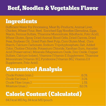 Pedigree Choice Cuts In Gravy Adult Soft Wet Dog Food 30-Count Variety Pack, 3.5 oz. Pouches