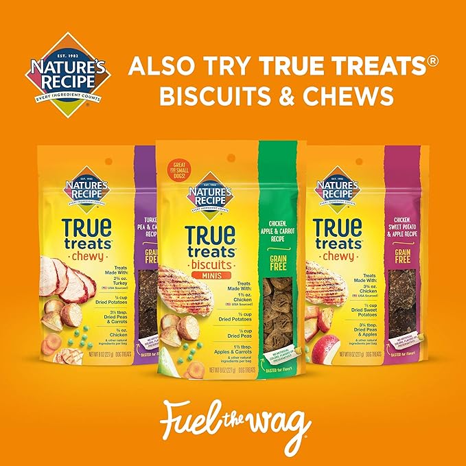 Nature's Recipe Grain Free Dog Food, Chicken, Sweet Potato & Pumpkin Recipe, 4 Pounds, Easy to Digest