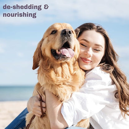 Mighty Mutt Shed Control Shampoo  Deshedding Dog Shampoo | Fresh Scent | Softens & Nourishes Coat | Reduces Shedding | Hypoallergenic, Anti-itch Dog Shampoo Shedding Control  Fresh Breeze | 16 fl oz