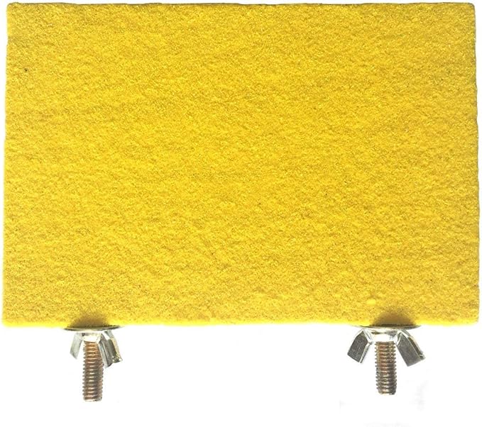 Litewoo Bird Perch Grinding Stand for Bird Parrot Budgie Parakeet Cockatiel Conure Lovebird Finch（3.5" x 5.1"）