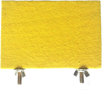 Litewoo Bird Perch Grinding Stand for Bird Parrot Budgie Parakeet Cockatiel Conure Lovebird Finch（3.5" x 5.1"）