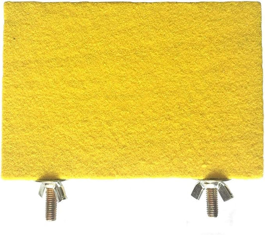 Litewoo Bird Perch Grinding Stand for Bird Parrot Budgie Parakeet Cockatiel Conure Lovebird Finch（3.5" x 5.1"）