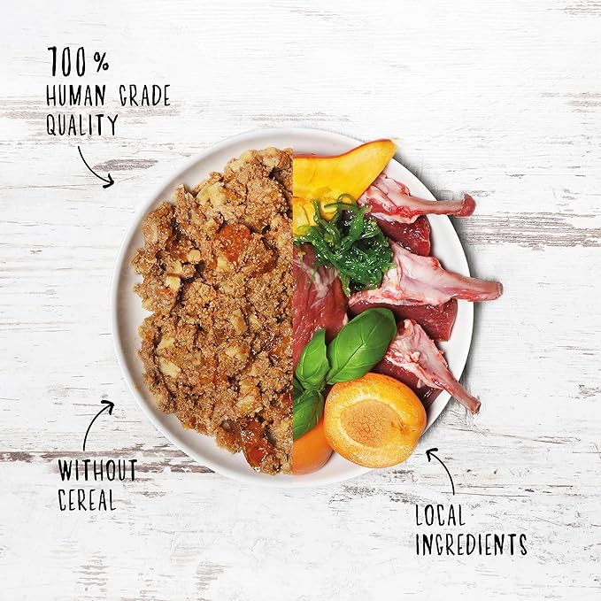 DOG'S LOVE Single Protein, Limited Ingredients, Ethically Sourced, Grain Free Wet Dog Food - Canned Soft Dog Food, Grain Free Dog Food for Your Dog - Premium Can Dog Food | 6 cans (14.1 Oz, Lamb)