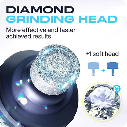 Dog Nail Grinder Quiet Dog Nail File Pet Toenail Grinder for Dogs Quiet Cat Electric Drill Trimmer for Large Dogs Small Medium Pet Electric Trimmer Drill for Dogs with Guard (Blue)