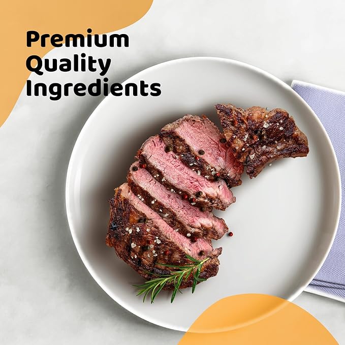 Dog Treats for Puppy Training, All Natural Human Grade Soft Dog Treat with Probiotics, Hypoallergenic, Easy to Digest (Beef)