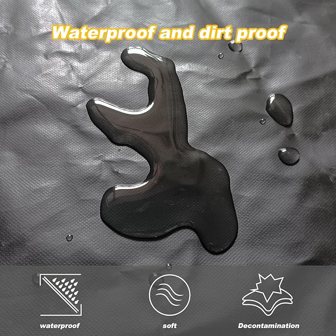 Dog Playpen Bottom Pad/Top Cover,[Playpen Not Included !!!] Octagon Playpen Kennel Cover,Playpen Cover for Pets,Leak-Proof and Easy to Clean.Suitable for Metal 8 Plate Fence 24 inch Pet Pen Cover.