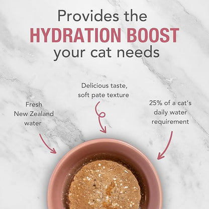 Feline Natural Wet Cat Food Pate, Chicken & Venison Feast, 3 Oz Cans (Pack of 24), Grain Free, Made in New Zealand with Cage-Free Chicken and Grass-Fed Venison