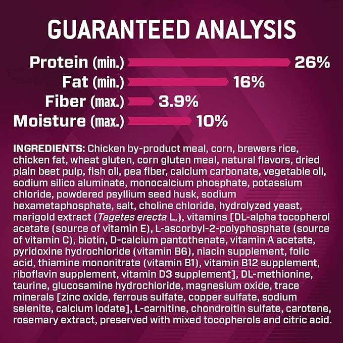 Eukanuba Premium Performance 26/16 Exercise Dry Dog Food, Dry Dog Food with Protein and Fat to Support Optimal Energy, 28 lb Bag